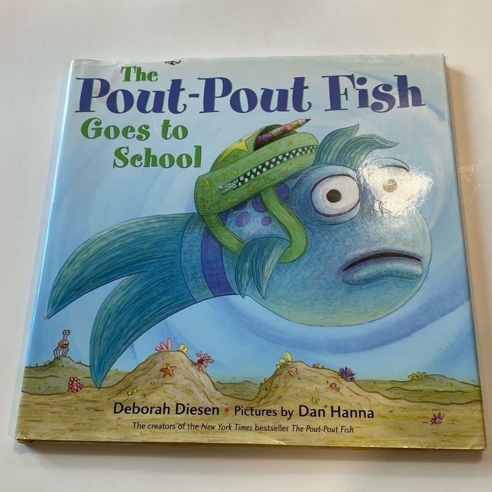 The Pout-Pout Fish Goes to School Book